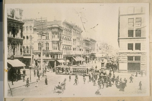 N.W. from Kearny & Market St. in 1900