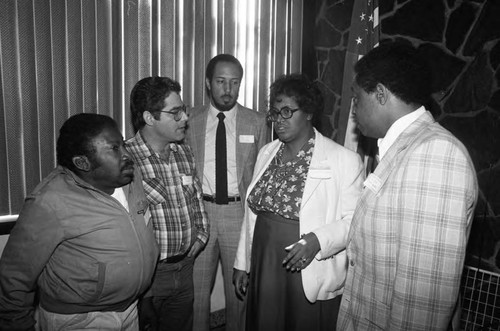 Press Conference, Los Angeles, 1984