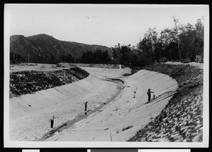 Arroyo Seco channel, north from a point 600 feet south of San Pascual Avenue, April 1938