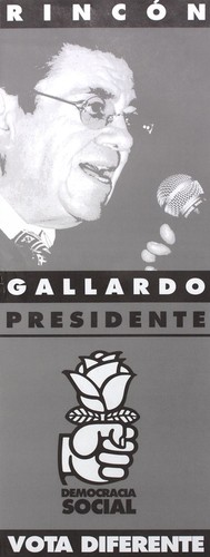 Rincón Gallardo Presidente; Democracia social, vota diferente
