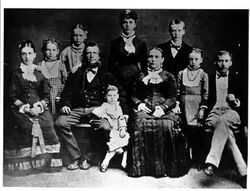 Portrait of the Henry Marshall family