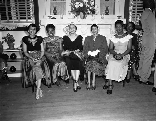 Mrs. Glena Dent Party, Los Angeles, ca. 1950
