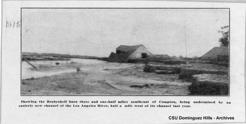 Weinberg Company vs. Bixby, et al; Defendant's Exhibit D-9; flood conditions near Bosbyshell farm