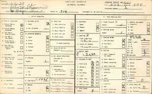 WPA household census for 714 WEST GAGE AVE, Los Angeles County