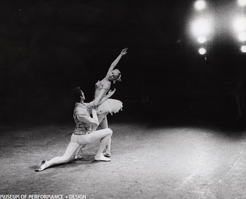 Lynda Meyer and Robert Gladstein in Lew Christensen's Divertissement D'Auber (II), circa 1964-1966