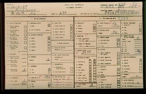 WPA household census for 630 W 40TH PL, Los Angeles County