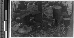 Scene on a junk, Kongmoon, China, ca. 1920