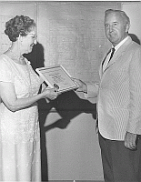 Retirement of Visalia (Calif.) Public Library Official, 1964