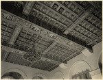 [Interior ceiling detail Merchant's National Bank building, 7th and Spring Street, Los Angeles]