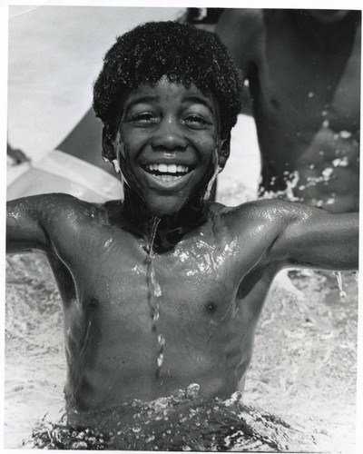 Participant in Pepperdine's youth sports program, mid 1970s