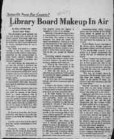Library Board Makeup In Air