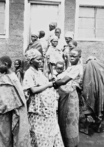 Fra Rwantege-klinikken i Kagera-regionen, Tanzania, 1978. (Missionær og sygeplejerske Anna Stubkjær Borg var leder af Rwantege Klinik, 1961-82)