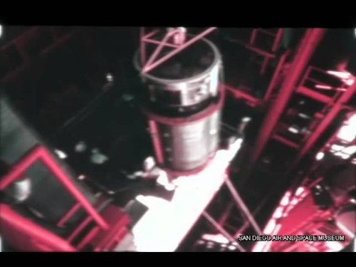 Removel of Agena 2nd Stage from pad 13 HACL Film 00133