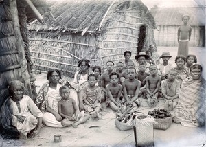Sakalava family, Antséza, in Madagascar