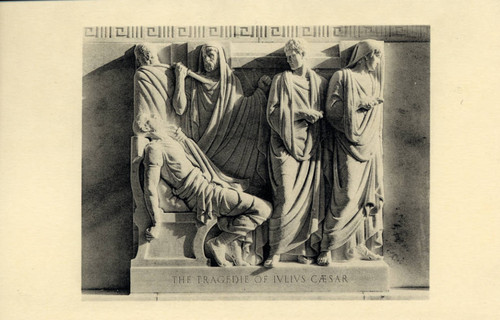 John Gregory Shakespeare Relief of Julius Caesar, Scripps College