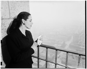 Smog photo, 1947
