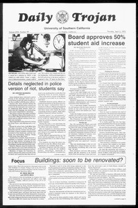 Daily Trojan, Vol. 67, No. 99, April 03, 1975