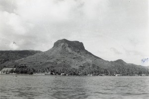The mount Tapioi, one of the summits of Raiatea island