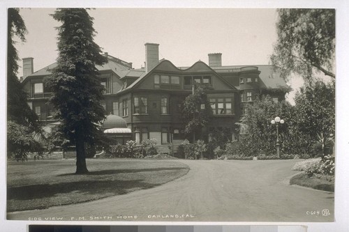 Side View, F. M. Smith Home, Oakland, Cal. [California]