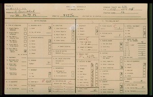 WPA household census for 827 W 40TH PL, Los Angeles County