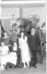Visalia High School Play Cast, 1917, Visalia, Calif., 002
