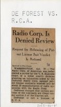Radio Corp. Is Denied Review