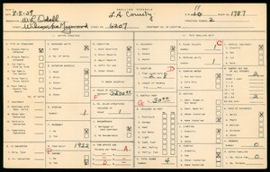 WPA household census for 6207 WILCOX AVE, Los Angeles County