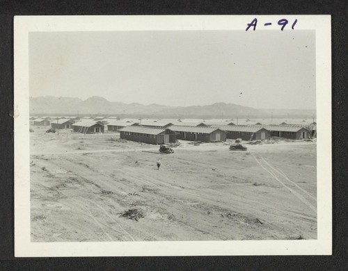 Site 1. Camp #1 facing S.E. Poston, Arizona