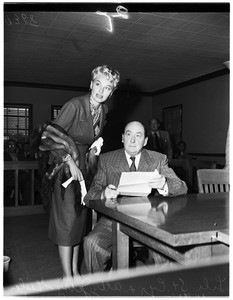 Lili St. Cyr in Court (Beverly Hills Justice Court), 1951