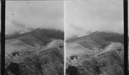 Within 800 feet of Mt. Pelee's Riven Crest. Showing Morne Lacroix. Martinique, F.W.I