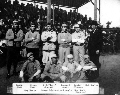 1908 Hawley baseball team