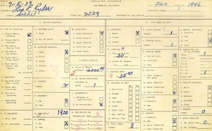 WPA household census for 2529 SICHEL, Los Angeles