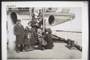 "The Spellenbergs with children and friends"