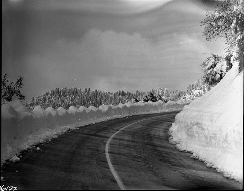 Winter Scenes, Highway in winter