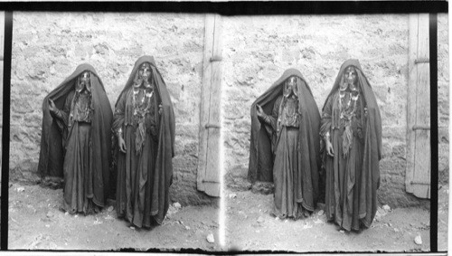 Bedouin Women of Jaffa. Palestine