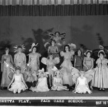 Fair Oaks School Operetta Play 1934
