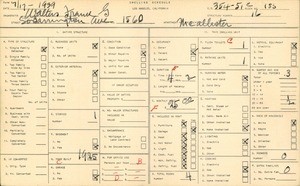 WPA household census for 1560 SOUTH BARRINGTON AVE, Los Angeles