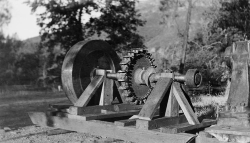 Pelton Wheel at Treasure Box Mine