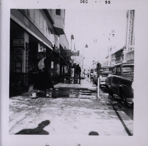 Downtown, 1955 Flood - Pacific Avenue
