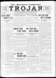 The Southern California Trojan, Vol. 8, No. 62, February 06, 1917