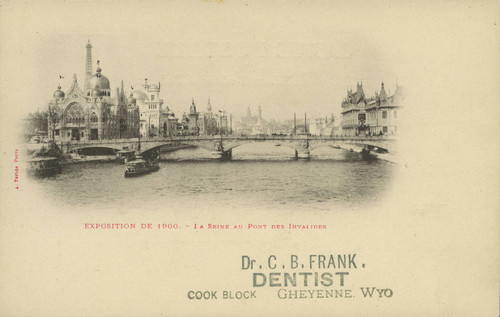 Exposition de 1900 - La Seine Au Pont des Invalides