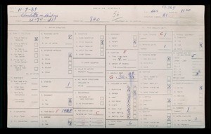 WPA household census for 840 W 74TH ST, Los Angeles County