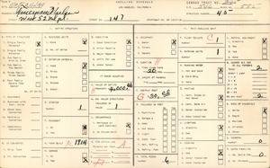 WPA household census for 147 WEST 52ND PLACE, Los Angeles County