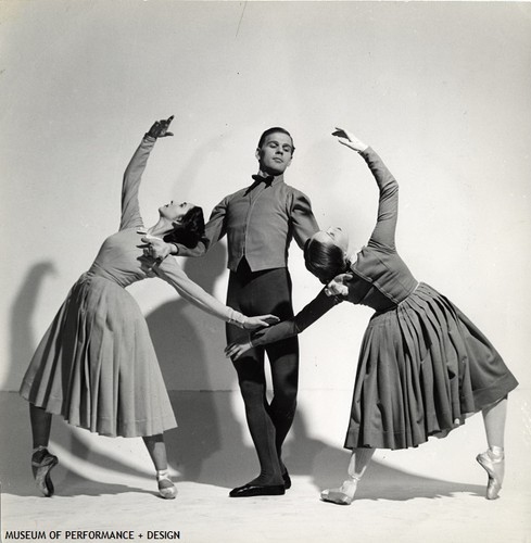 Bobbie Howell, Lew Christensen and Janet Reed in Homesteaders, the first movement in Eugene Loring's "Prairie"