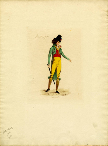 French gentlemam, Summer 1791