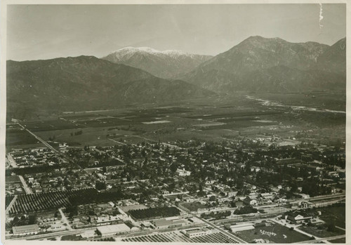 Aerial view of Claremont