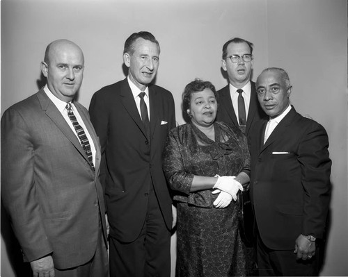 Group portrait, Los Angeles, 1963
