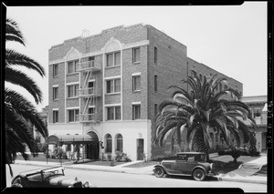 Armitage Apartments, 545 South Hobart Boulevard, Los Angeles, CA, 1929