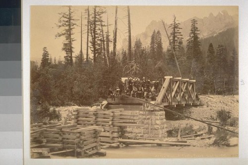 "At the Washout" Castle Creek, June 16, 1888