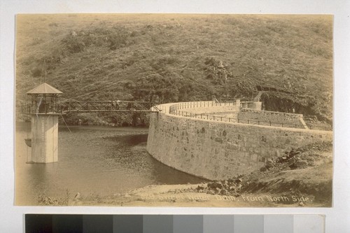 Sweet Water Dam, From North Side. "The Boston Water Co. of San Diego, Cal." 629